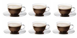 SET 6 TAZZA CAPPUCCINO CON PIATTO VENEZIANO