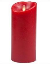 CANDELA LUMINARIA H 23 ROSSA