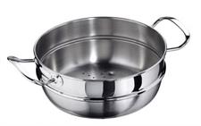 CESTELLO COLAPASTA/VAPORE 2M ACCIAIO INOX 24CM