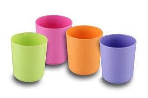 6 BICCHIERE PLASTICA FROSTY DRINK 70116 ACQUA