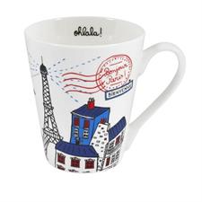 TAZZA MUG BONJOUR PARIS!