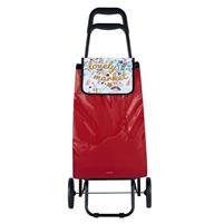 CARRELLO SPESA ROSSO LOVELY