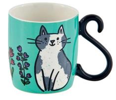 TAZZA MUG GATTO VERDE CHIARO