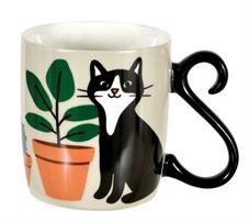 TAZZA MUG GATTO BEIGE