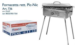 FORNELLO BARBECUE PICNIC 736 27X37 H65