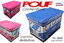 POUF PORTAGIOCHI 48X30X30