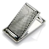 GRATTUGIA FORMAGGIO INOX CON RACCOGLITORE 049