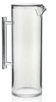 CARAFFA BROCCA CON COPERCHIO 1700ML 110 TRASPAR.