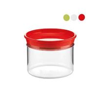 BARATTOLO TONDO 1000ML FORME CASA BIANCO O ROSSO