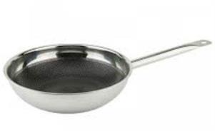 PADELLA WOK INOX CON ANTIADERENTE AX 32CM