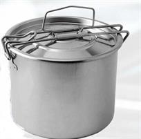 PORTAVIVANDE INOX DOPPIO TONDO 14CM ART PPP14