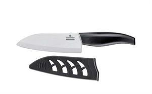 COLTELLO CERAMICA SANTOKU 14CM CON CUSTODIA