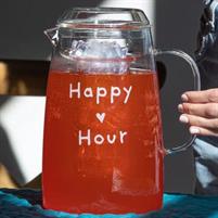 CARAFFA BROCCA CON PORTAGHIACCIO HAPPY HOUR