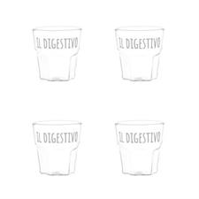 SET 4 BICCHIERINI IL DIGESTIVO