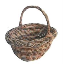 PANIERE RATTAN NATURALE 38X22X36H