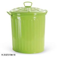 BIDONE ZINCO 18LT VERDE