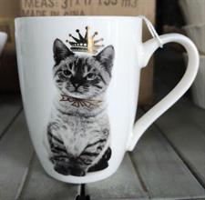 TAZZA MUG GATTO PORCELLANA LUX