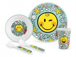 SET PAPPA BABY 5PZ SMILEY BOY