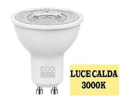 LAMPADA LED ECOLIGHT 110 6W GU10 3000K