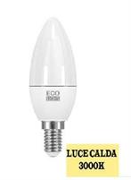 LAMPADA LED ECOLIGHT CANDELA 3W E14 3000K