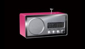 CUBE CLOCK RADIO LA78