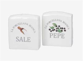 COPPIA SALE E PEPE PORCELL.DEC