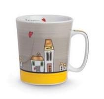 TAZZA MUG LE CASETTE GIALLO