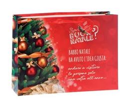 BORSA CARTA NATALE 42X12X31H