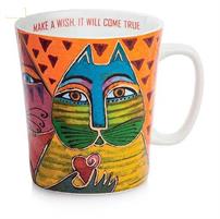 TAZZA MUG L.BURCH ARANCIO S.ORO