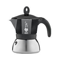 CAFFETTIERA MOKA INDUCTION INDUZIONE 6TZ NERA