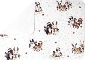 COPERTA CAGNOLINI NATALE