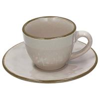 SET 6 TAZZA CAFFE' C/P SAND