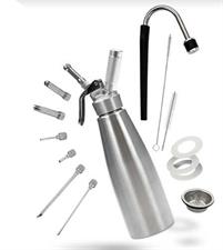 SIFONE PROFESSIONALE PANNA 1000ML INOX CON