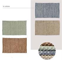 TAPPETO COTONE FRISE' 50X80