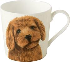 TAZZA MUG PORCELLANA FINE BONE CHINA CAGNOLINO