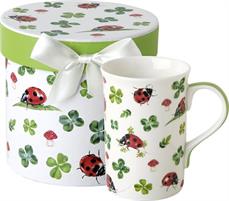 TAZZA MUG PORCELLANA 300ML COCCINELLE