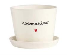 VASO ROSMARINO CUORE 15CM H12