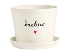 VASO BASILICO CUORE 15CM H12