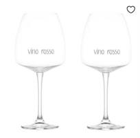 SET 2 CALICI 77CL VINO ROSSO