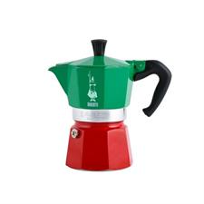 CAFFETTIERA MOKA EXPRESS TRICOLORE ITALIA 3TZ