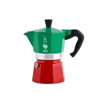 CAFFETTIERA MOKA EXPRESS TRICOLORE ITALIA 6TZ