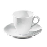 SET 6 TAZZA CAFFE' C/P BIANCO