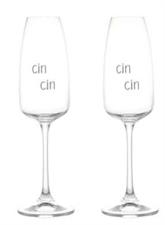 SET 2 CALICI FLUTE 29CL CIN CIN