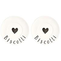 SET 2 PIATTI COLAZIONE BISCOTTI