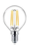 LAMPADA FILO LED SFERA CHIARA 6W E14 2700K 806LM